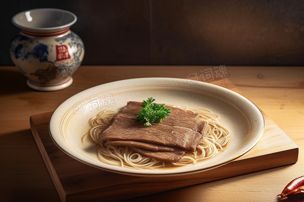 简单美味的牛肉面ai文生图案例