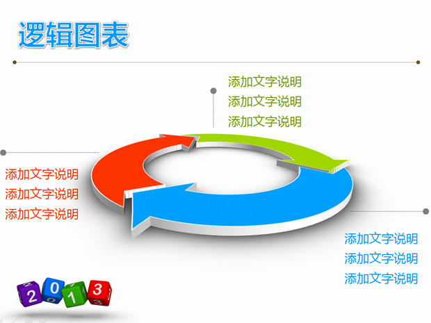 年底工作总结2013年工作计划PPT模板1